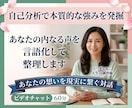 自己分析で本質的な強みを発掘◇思考の言語化します 客観的な対話から次の一歩のアクションを導きます イメージ1