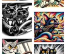 低価格！早い！オシャレ魅力あるイラスト制作します 今なら30個にプラス20個のデザイン案をご提案お渡しします！ イメージ1