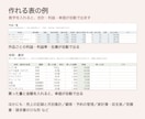 Excelで管理表を作ります 毎月の集計をラクに。入力するだけで自動で計算されます イメージ2