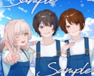 かわいいオーダーイラスト.お安く描きます アイコン・オリキャラ・推し・女の子・男の子 イメージ4
