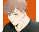 SNS等のかっこいいアイコン描きます オリジナル◎色鮮やかで爽やかなアイコンをお届けします♪ イメージ2
