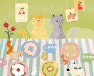 ほんわか優しい動物イラスト描きます 絵本のような優しい世界をお届けします イメージ2