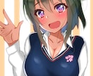 安い価格で萌え系キャラクターイラスト描きます キャラクターイラストを描きます！女の子キャラ限定(_ _) イメージ1