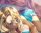 立ち絵から一枚絵まで丁寧に制作します 表紙、挿絵などあなたの希望に沿ったキャラクターを描きます！ イメージ1
