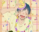 あなたのアイコンを彩ります 現役イラスト専攻学生があなたのアイコンを描きます໒꒱· ﾟ イメージ3