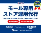 モール型EC専用｜ストア運用を行います 売上向上/アクセス改善/CVR改善/保守業務など イメージ1