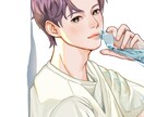 商用利用OK！！あなただけの人物イラスト描きます あなただけの為に全力で可愛いカッコいい全身イラスト描きます イメージ2