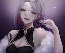 アイコン・ヘッダー・サムネ・一枚絵を描きます 綺麗めで耽美なイラストを得意としています。 イメージ8