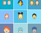特徴掴んだ、ポップな雰囲気の似顔絵を制作します リアルで、ポップなあなただけの作品に。 イメージ4