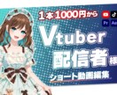 5件まで、1本1000円で動画を作成致します ※なるべく予算を抑えたい方向け イメージ1