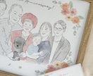 大人数◎可愛いお祝いイラスト書きます 還暦祝い/敬老の日/結婚祝い/退職祝いに♪ イメージ3