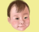 赤ちゃん、お子さんのリアルな似顔絵描きます 成長の記念に、プレゼントに、いかがでしょうか イメージ6