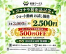 初出品記念・お試し価格で動画編集します 通常・ショート対応｜掲載OKで500円引き特典 イメージ2