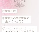 彼氏彼女の気持ちや本音・価値観をお伝えします 顔写真からお相手を分析し、分かりやすくお伝えします イメージ7