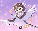 商用OK！ポップでかわいいミニキャラ描きます グッズ・推し活などに！小物や動物、差分作成も対応可能です。 イメージ8