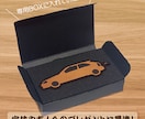 愛車のシルエットでレザーキーホルダーを作ります 車好きの方向けの世界に１つのオリジナル本革キーホルダー イメージ4