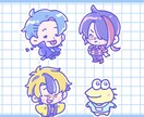 SDイラストを描きます ゆるゆるミニイラスト.ᐟ.ᐟ追加毎にオトクに.ᐟ イメージ4
