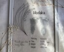 命名書のデザインをしクリア素材で印刷します 大切な思い出を残すお手伝いをさせていただきます。 イメージ2