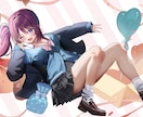 透明感ある女の子イラスト描きます ふんわり夢色、物語のワンシーンに イメージ3