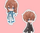 ちびキャラ＋小説タイトル作成します お手頃価格で使いやすい宣伝画像です！ イメージ5