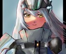 アニメ塗りとも厚塗りとも言えない絵を提供します 柔らかくも切れのある独特の塗りを イメージ1