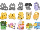 開始記念値下げ中！動物のデフォルメイラスト描きます SNSアイコンなどにおすすめです！ イメージ4