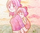 水彩色鉛筆で“ミニ原画”を描きます 絵本のような温かく優しい絵が得意です！ イメージ10