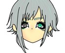 アイコン描きます 目が特徴的なアップ顔のアイコン書きます！ イメージ5