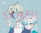 SNS用のアイコンイラスト描きます SNS用のアイコンイラストを描かせて頂きます！ イメージ3
