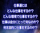 あなたの取説＝紫微斗数で『仕事運』鑑定いたします 適職・環境・仕事に対する意識の方向性がわかります！ イメージ1