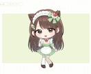 ちんまりしたキュートなミニキャライラスト描きます あなたの魅力引き出します！【Vtuber・グッズ・アイコン等 イメージ4