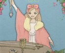 タロットやオラクルカードのイラスト描きます 手描き風の優しいイラスト。オリジナルカード作成用にも。 イメージ1