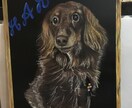 あなたの愛犬お描きします chalk art★ プレゼントにも イメージ1