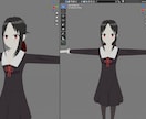 3Dアニメのキャラクターを作るます ブレンダーで3Dキャラクター作成 イメージ6