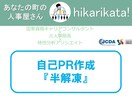 自己PR作成『半解凍』のセルフ用資料を提供します 職務経歴書の自己PR作成・面接の掘り下げ対策にもなります イメージ4