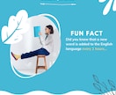 英語/海外向けSNS運用代行いたします Instagram,Facebook,TikTok他 イメージ3