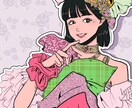 SNS用のアイコン描きます 【主にSNSアイコン】POPな人物イラスト描きます★ イメージ6