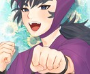 イラスト作成承ります 彩度高め厚塗りイラストが得意です！ イメージ9