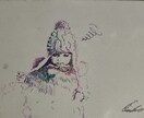 ペン画タッチのイラスト水彩画 描かせていただきます もれなくミニイーゼル画をおまけでプレゼント！ イメージ5