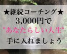 コスパ最強でコーチングします 継続セッションの方専用です！！ イメージ1