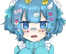 ぱっちりおめめのミニキャラ、バストアップ描きます なんだか懐かしい…kawaii……ミニキャラ！！ イメージ5