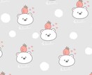 ゆるふわイラスト描きます アイコン、壁紙、ゆるふわイラスト描きます！ イメージ7