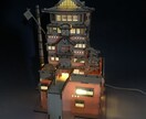 ジブリ 木製パズル ジオラマ の制作代行いたします 時間がない方あまり得意ではない方代行で制作いたします！ イメージ5