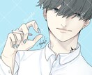 きれいめで、色気のあるSNSアイコンを描きます 透明感・綺麗系のSNSアイコンを描きます イメージ6
