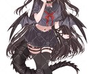 ご相談受付中◎きゅるんと可愛いキャラクター作成ます 立ち絵制作/新規衣装/IRIAM/TRPGなど イメージ4