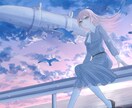 綺麗な光と自然の背景のイラスト・サムネお描きします あなたのキャラと楽曲の世界観を幻想的に仕上げます！ イメージ6