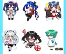 かわいいミニキャラ（SDイラス）描きます 商用利用OK！返礼品やグッズ用、観賞用まで幅広く承っています イメージ2