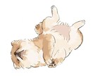 あなたのペット、動物の似顔絵描きます 可愛くて温かな雰囲気なイラストに再現します！ イメージ3