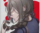 視線で目を引く！色気のあるイラストを作成します 先着5名様限定3000円でお受けします イメージ7
