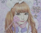 メイドさんコンカフェキャストさん似顔絵お描きします 推しへの誕生日プレゼントなどに似顔絵はいかがですか? イメージ5